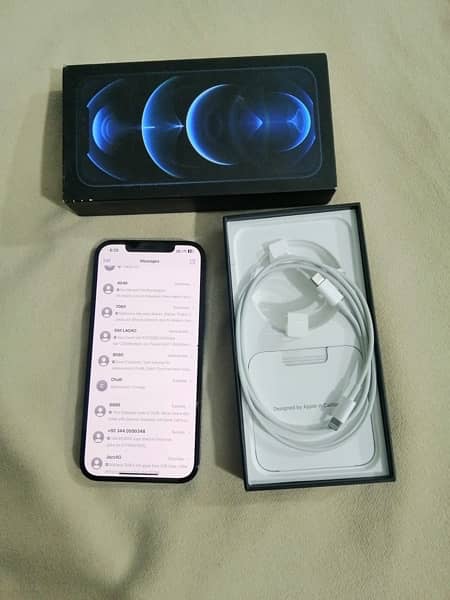 iphone 12 pro max 128gb pta approved dual Sim 1