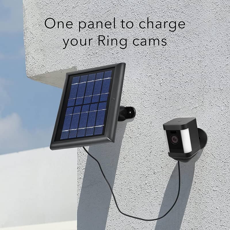 Wasserstein Solar Panel Compatible with Spotlight Cam Battery & Stick 6