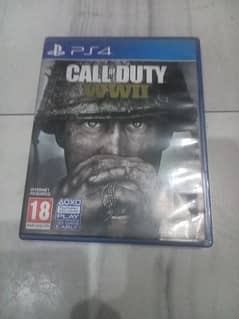 ps4 CD call of duty WWII
