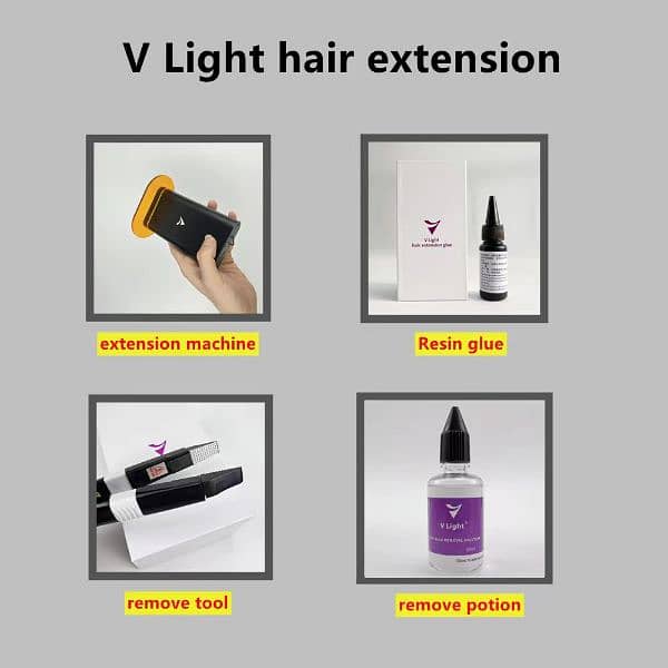 6d Machine | 6d Hair Extension Machine | 6d Gun | Clip Box| UV machine 5