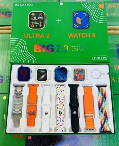 couple smart watches available with 7 Strap 1