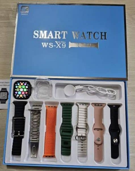 couple smart watches available with 7 Strap 3
