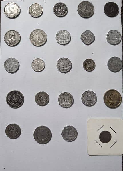 PAKISTAN old COIN collection 1