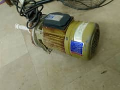motor jawed half HP available for water