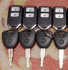 All  car key remote Honda civic kia vitz move Prado alto cultus