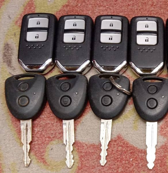 Honda n wagon/key remote/Suzuki kia Nissan four teuner smart key 0