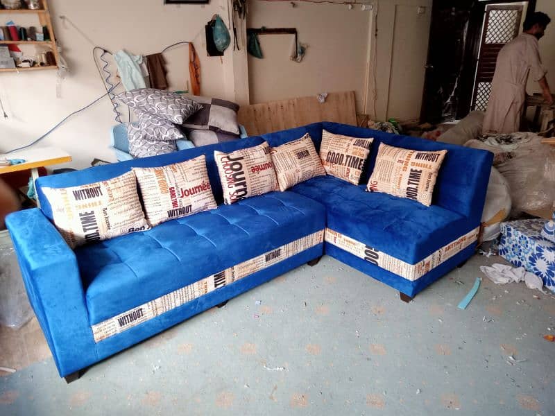 l shap sofa set 4