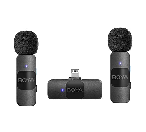 Boya BY-V2 IPHONE / BY-V20 TYPE C Dual Wireless Microphone BY V2 V20 0