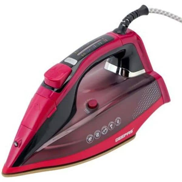 Geepas Digital Steam Iron 2400W GSI7813
2000-2400W Power 0