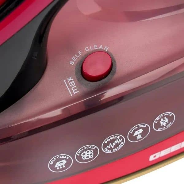 Geepas Digital Steam Iron 2400W GSI7813
2000-2400W Power 8