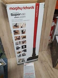 Morphy Richards SuperVac Sleek Power+ Cordless Vacuum Cleaner - Red -