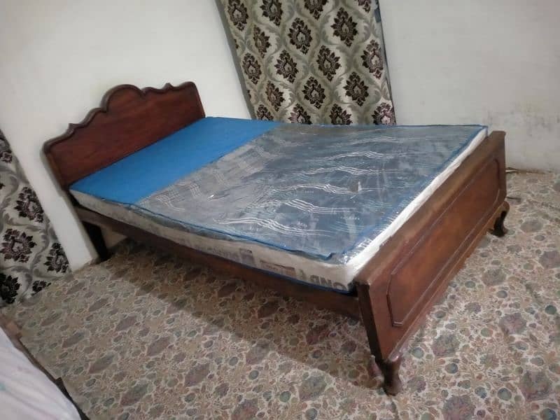 single Wooden Bed 2