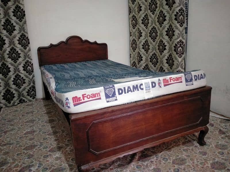 single Wooden Bed 3