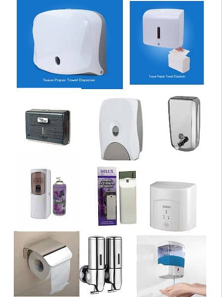 kettle large boiler  vacuum cleaners   soap dispenser tissue dispenser 8
