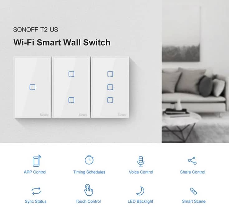 SONOFF Smart WiFi  Switch 433MHz RF Remote Control car 1