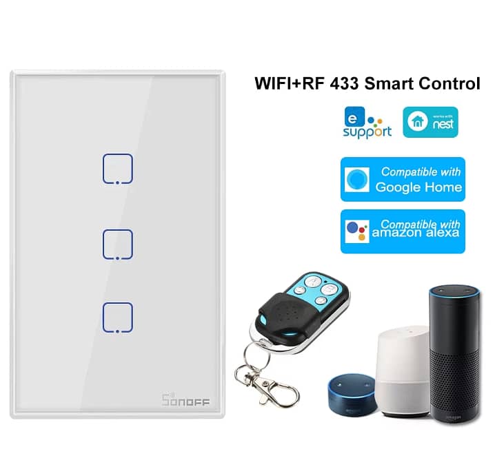 SONOFF Smart WiFi  Switch 433MHz RF Remote Control car 2