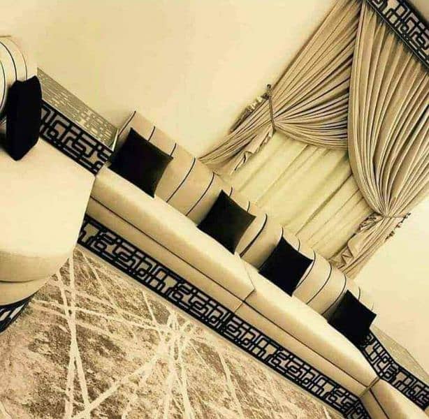 Arabic Majlis | Afghani Majlis | Stylish sofa set | sofa cum bed 13