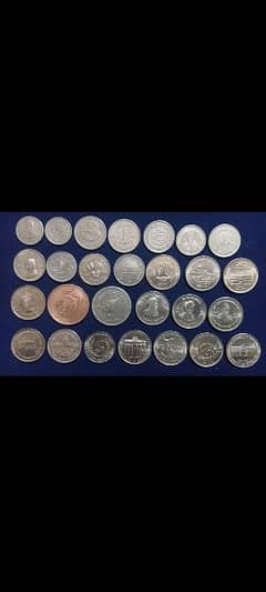 Pakistan all commemorative coins from 1947 to 2024