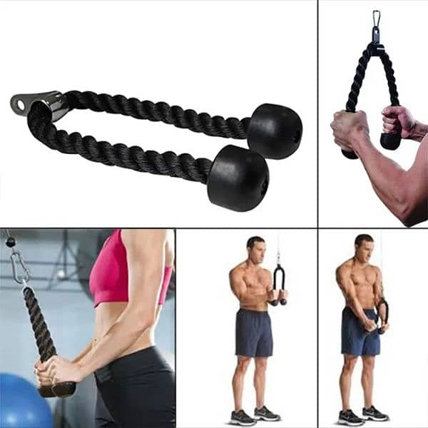 Tricep rope | exercise rope 0