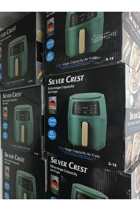 New) Silver Crest Electric Air Fryer - 8 Ltr Capacity 7