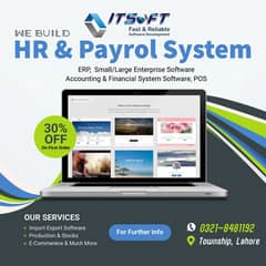 Point of Sale (POS) Software, HR & Payrol System, Industrial Software