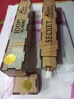 Wooden Case Perfumes For Men & Women (Rear Collection)
