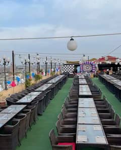 Restaurant Dining Furniture, Rooftop Chairs, Cafe Outdoor Seating