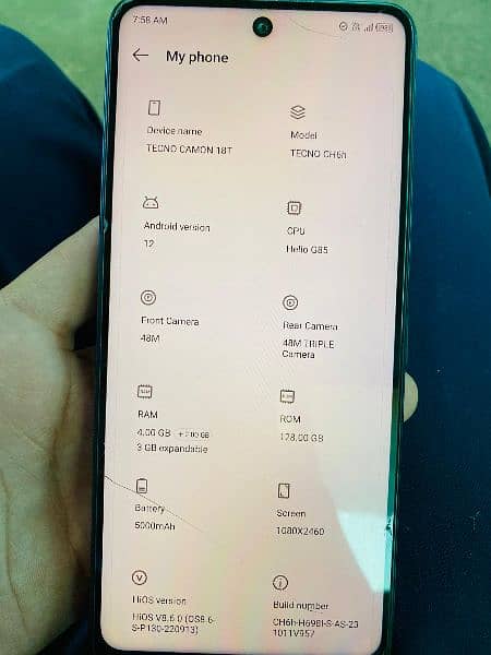 Tecno Camon 18T 1