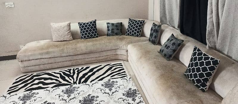 L Shape Sofa set 4