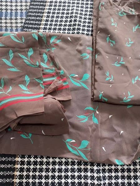 3 pcs 2 pcs and shirt pcs,silk or short silk, crep. 5