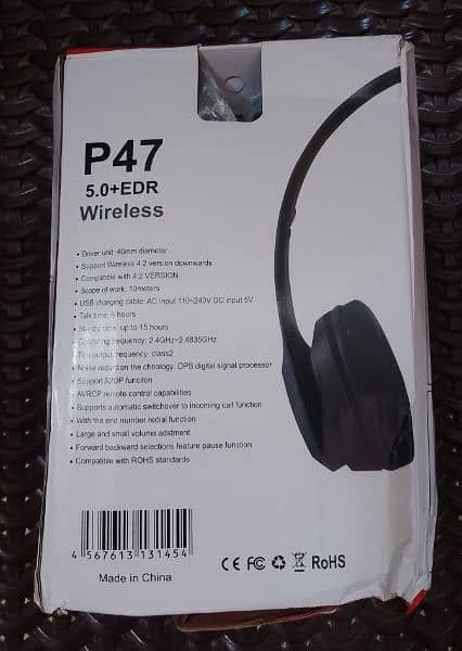 NEW P47 BEST QUALITY HEADPHONES ONLY RUPEES 1000. 3