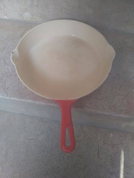 Imported cast iron frying pan 1
