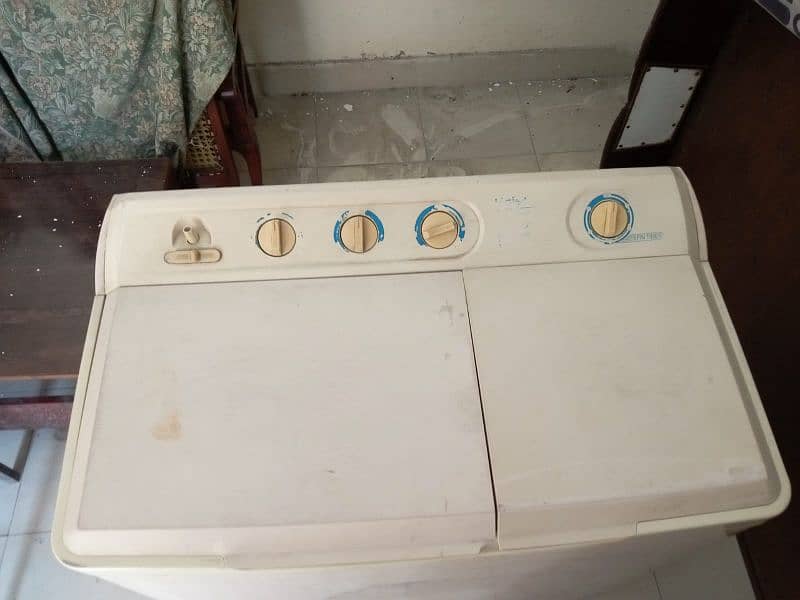 Haier Twin Tub Washing Machine For Sale on Discount 1 Time used A-one 1