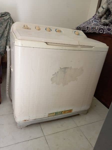 Haier Twin Tub Washing Machine For Sale on Discount 1 Time used A-one 2
