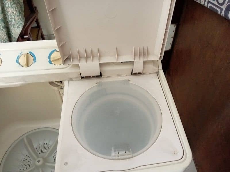 Haier Twin Tub Washing Machine For Sale on Discount 1 Time used A-one 6