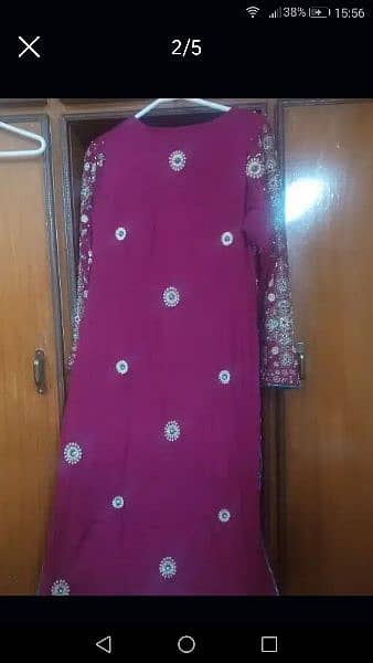 Handmade Mahroon Color Suit 1