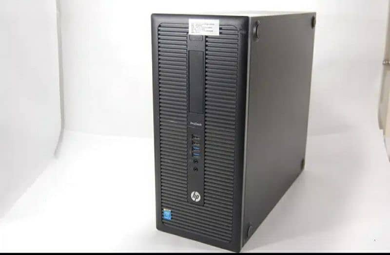 Hp prodesk i3 4th with 24 inch led 5