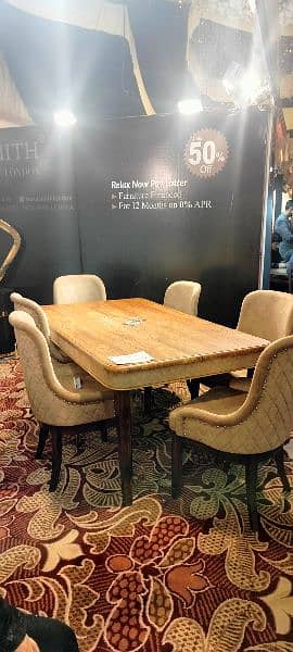 06 Seater Dining Table by Oak's Smith London 1