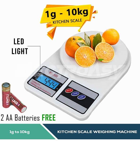 Kitchen Digital Scale 10kg 2