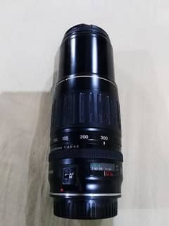 Canon lens 100 300 with caps