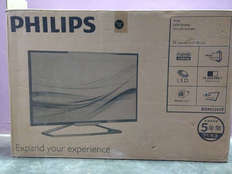32inch Philips led original monitor 0
