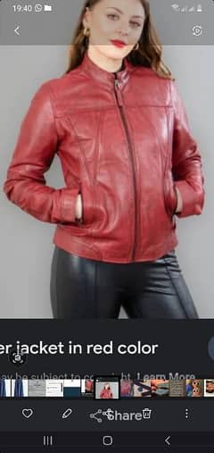 orginal pure leather jacket