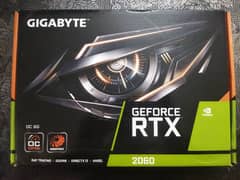 Gigabyte Nvidia RTX 2060 OC Edition, 6 GB GDDR6 192-bit Graphics Card