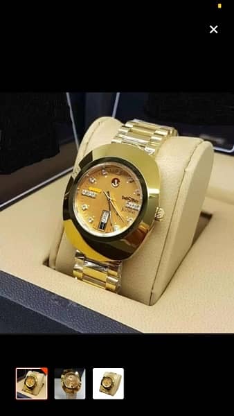 Rado watch with Rado box day and date free delivery 2