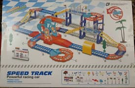 speed track powerful racing car 82 pieces