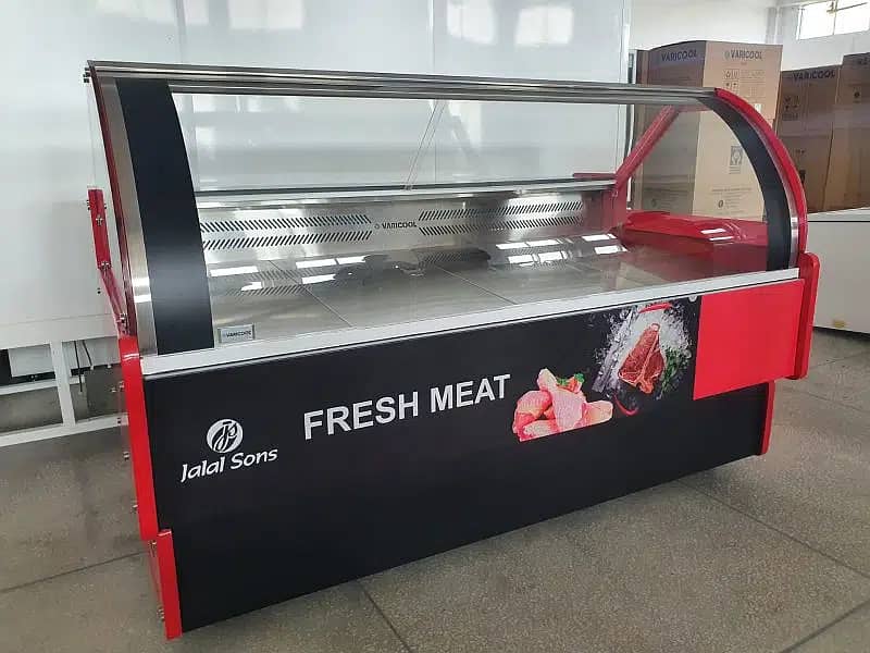 Meat Display Chiller Horizontal Counter For Sale 2