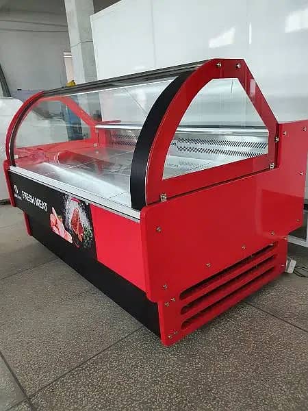 Meat Display Chiller Horizontal Counter For Sale 3