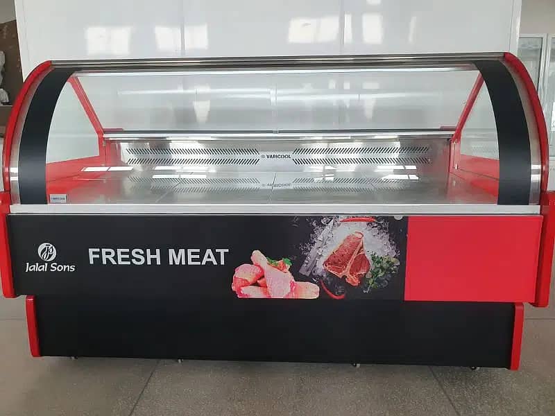 Meat Display Chiller Horizontal Counter For Sale 5