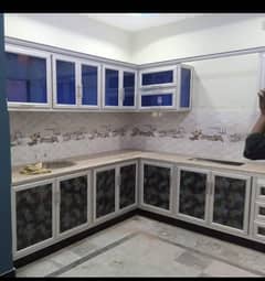 Kitchen Cabinets Aluminum glass