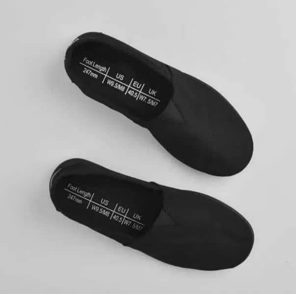 Toms Unisex Syanno Black Canvas Shoes 1